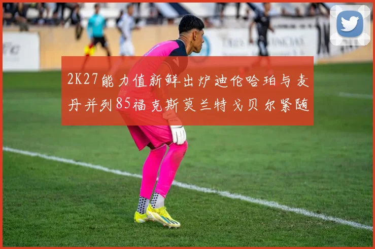 2K27能力值新鲜出炉迪伦哈珀与麦丹并列85福克斯莫兰特戈贝尔紧随其后84